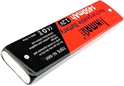 2 Cellules Batterie Rechargeables NiMH 1100mAh 1.2V - Compatible Sony NH10WM, MZ-R909, Baladeurs CD/MiniDisc