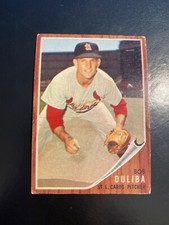1962 TOPPS BASEBALL #149 BOB DULIBA!! $1 SHIPPING!!