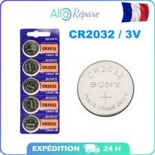 Lot Pile SONY CR2032 / CR 2032 / 3V LITHIUM / ENVOI RAPIDE