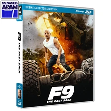 F9: THE FAST SAGA FAST & FURIOUS 9 BLU-RAY 3D (REGION FREE) US SELLER