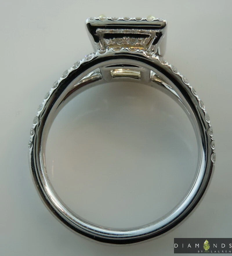 1.40ct Y-Z VS1 Princess Cut Diamond Ring R2308 Diamonds by Lauren - Image 4 of 4