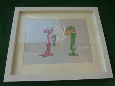 ORIGINAL PINK PANTHER ANIMATION CEL - STINKENDE SOCKE (ZZ4)