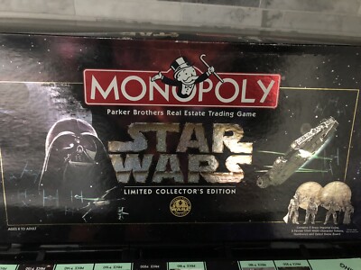 Jeux classiques Hasbro : Monopoly Open & Play édition Star Wars