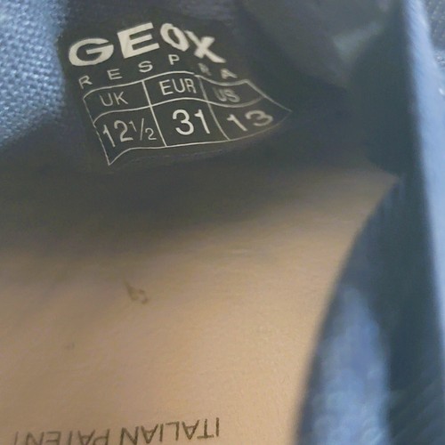 GEOX Respira Shoes Kids J Kilwi H Breathes Blue eu 31 us 13 - Picture 10 of 12