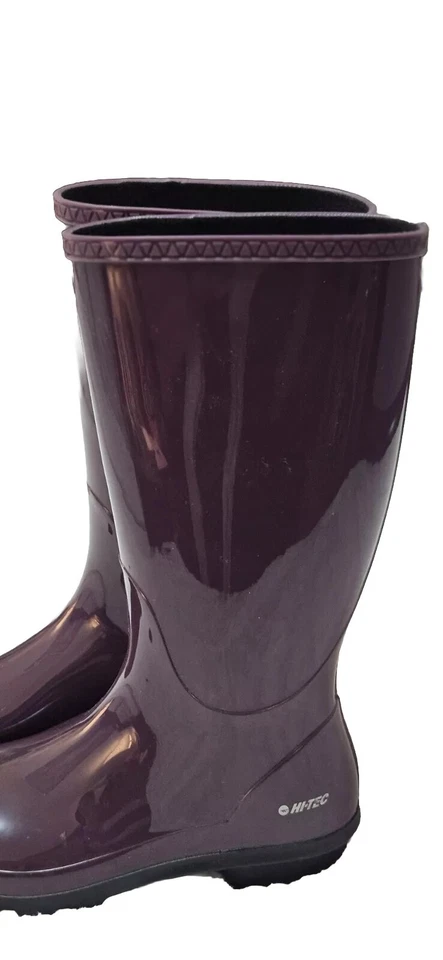 BOTA DE LLUVIA HI-TEC PADDINGTON SHINY ciruela para mujer 9  Foto 2 de 4