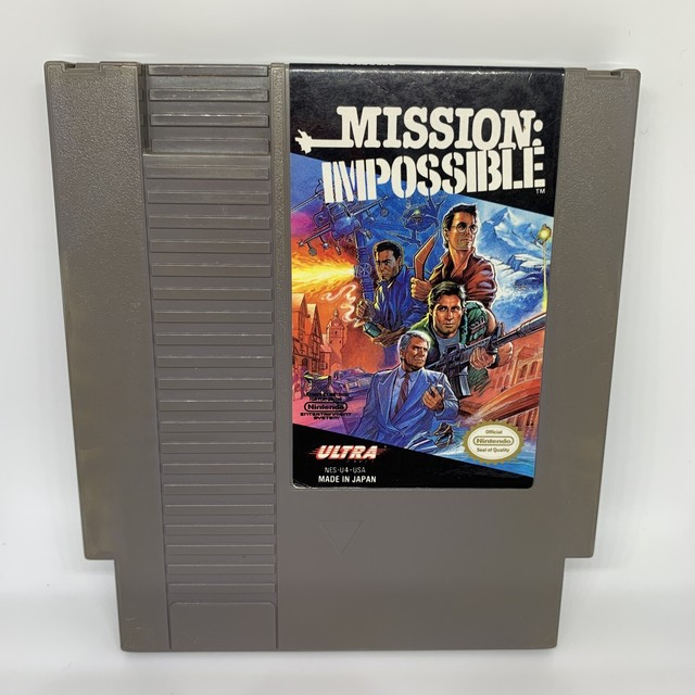 Mission: Impossible (Nintendo Entertainment System, 1990) Tested And Working