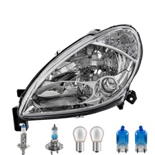 Scheinwerfer links inkl. OSRAM Lampen H7 H1 mit LWR Motor für Citroën Xsara N1
