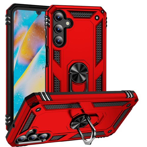For Samsung Galaxy A15 5G Case Shockproof Ring Kickstand Cover+Screen Protector - Photo 16 sur 17