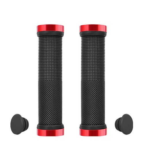 Anti Slip Soft Black Bike Handlebar Handle Hand Grips BMX MTB Mountain Bicycle - Picture 17 of 17