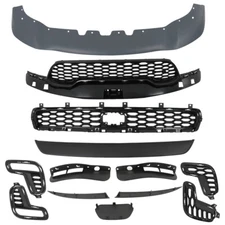 For Dodge Durango Hellcat Style 2021-23 Front Bumper Grill Complete Assembly