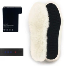 Men's 10/11 Aroma Season Rechargeable Heated Wool Foot Insoles