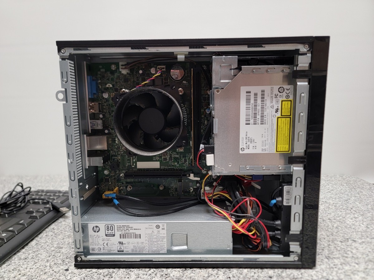 HP Slimline 270-p033w Desktop Tower Celeron G3930 4GB RAM