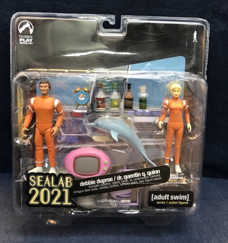 SEALAB 2021 Action Figures ADULT SWIM Debbie Dupree DR QUINN Series 1 PALISADES