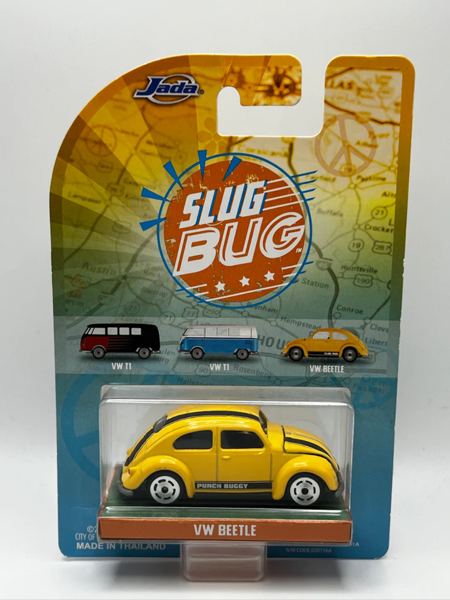 Jada Punch Buggy/Slug Bug VW Beetle (Yellow) | eBay