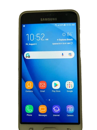 Samsung Galaxy J Silver Unlocked Cell Phones & Smartphones