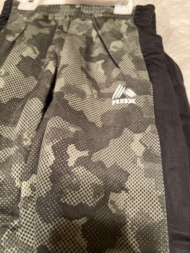 RBX brand size 4 small 2 pack Pants camo green and black NWT - Picture 2 of 8