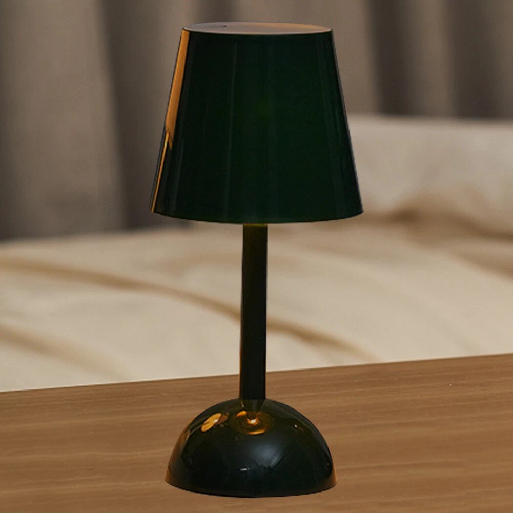 LED Bedside Lamp Battery Powered Stand Table Lamp for Home