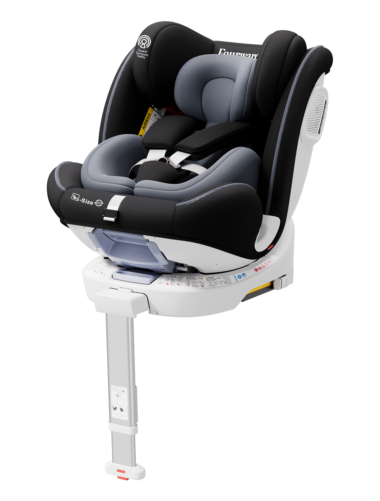 Seggiolino Auto Fourward Girevole 360° 9-36Kg