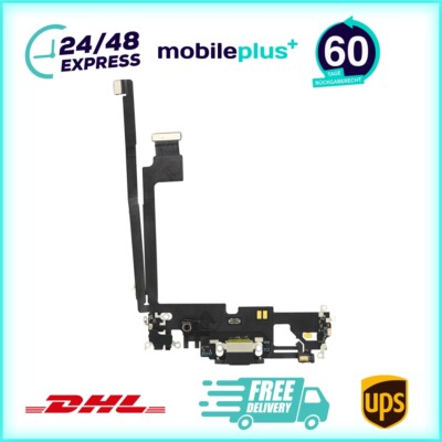 Ladebuchse für iPhone 12 Pro Max Graphite Dock Connector Flex