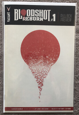 Bloodshot Reborn #1 Pullbox Preview Valiant Comics 2015 Promo