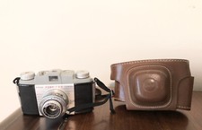 Vintage Kodak Pony 135 Camera and Case 35mm Film 51mm f4.5 Anaston Lens Untested