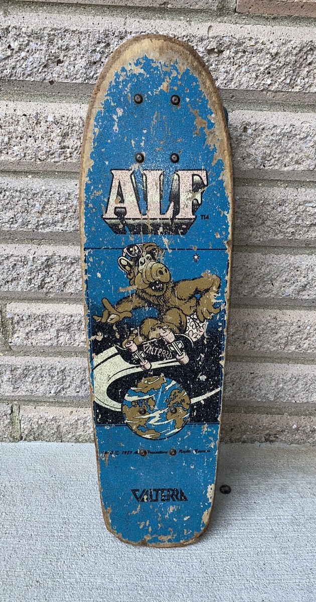1987 Vintage Alf Skateboard TV Icon Rare Valterra Retro Skating | eBay