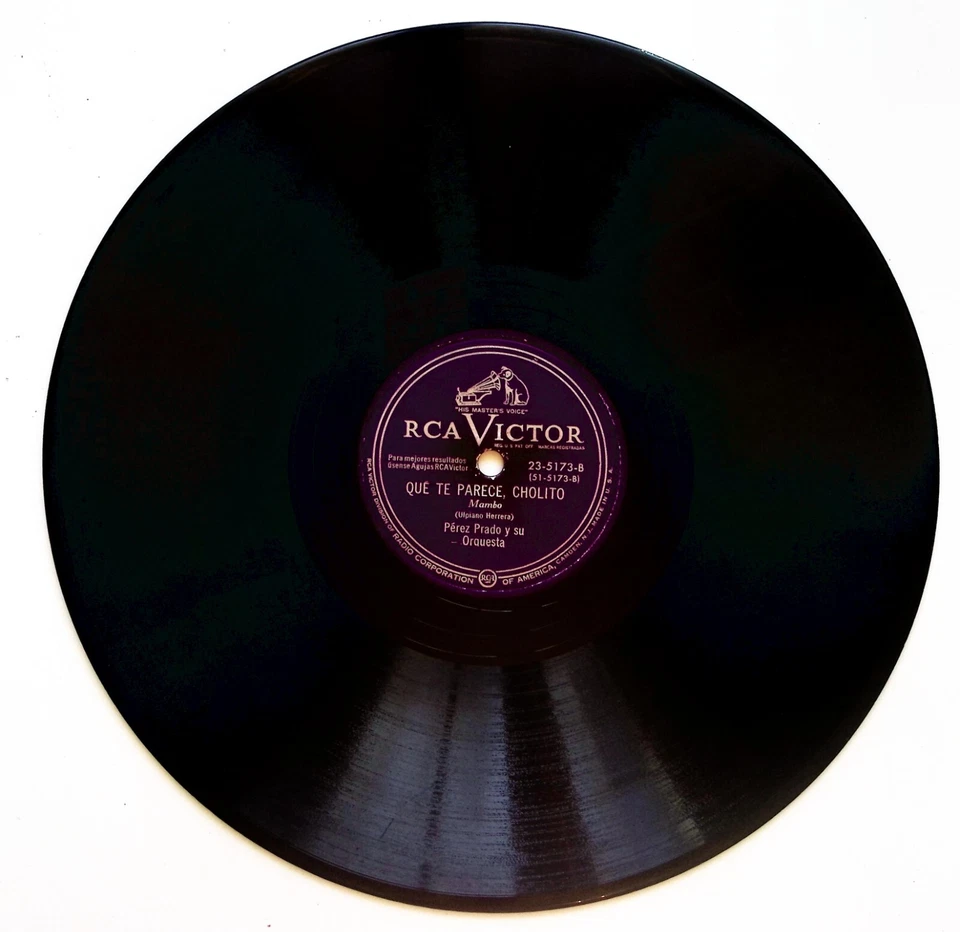 PÉREZ PRADO Y SU ORQUESTA – MAMBO NO. 8 / QUÉ TE PARECE, CHOLITO 78 RPM 837 - Image 2 of 3