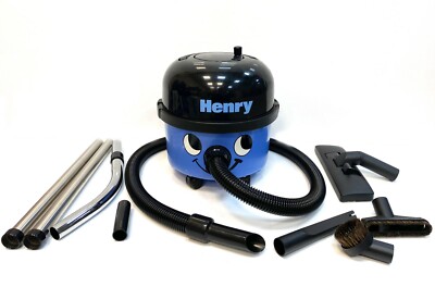 Henry Blue Vacuum Cleaner Used Cylinder 