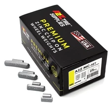 MC Series Hammer on ZINC Wheel Weights Coated(0.25oz-0.50oz-0.75oz-1.0oz) 25pcs@