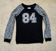 NWOT Epic Threads Kids Sports Black Number "84" Sweatshirt Medium