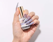 Vanfa Soak off Gel Polish Cat Eye 0.5 Oz Holograph Collection #11