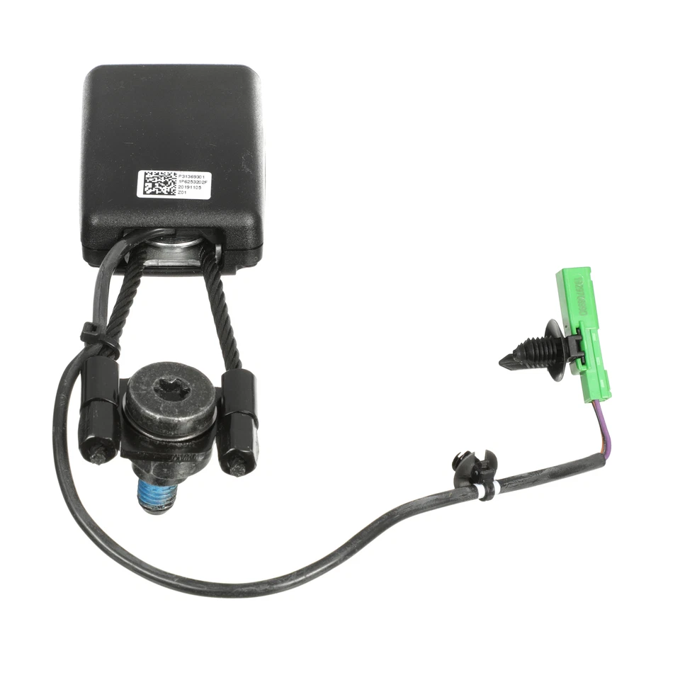 Cinturón de seguridad delantero izquierdo genuino Volvo 2016-2022 S60 S90 V60 hebilla negro 31369301 Foto 4 de 4