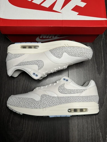 Nike Air Max 1 Safari Summit White Phantom FB5059-100 Men’s UK 11