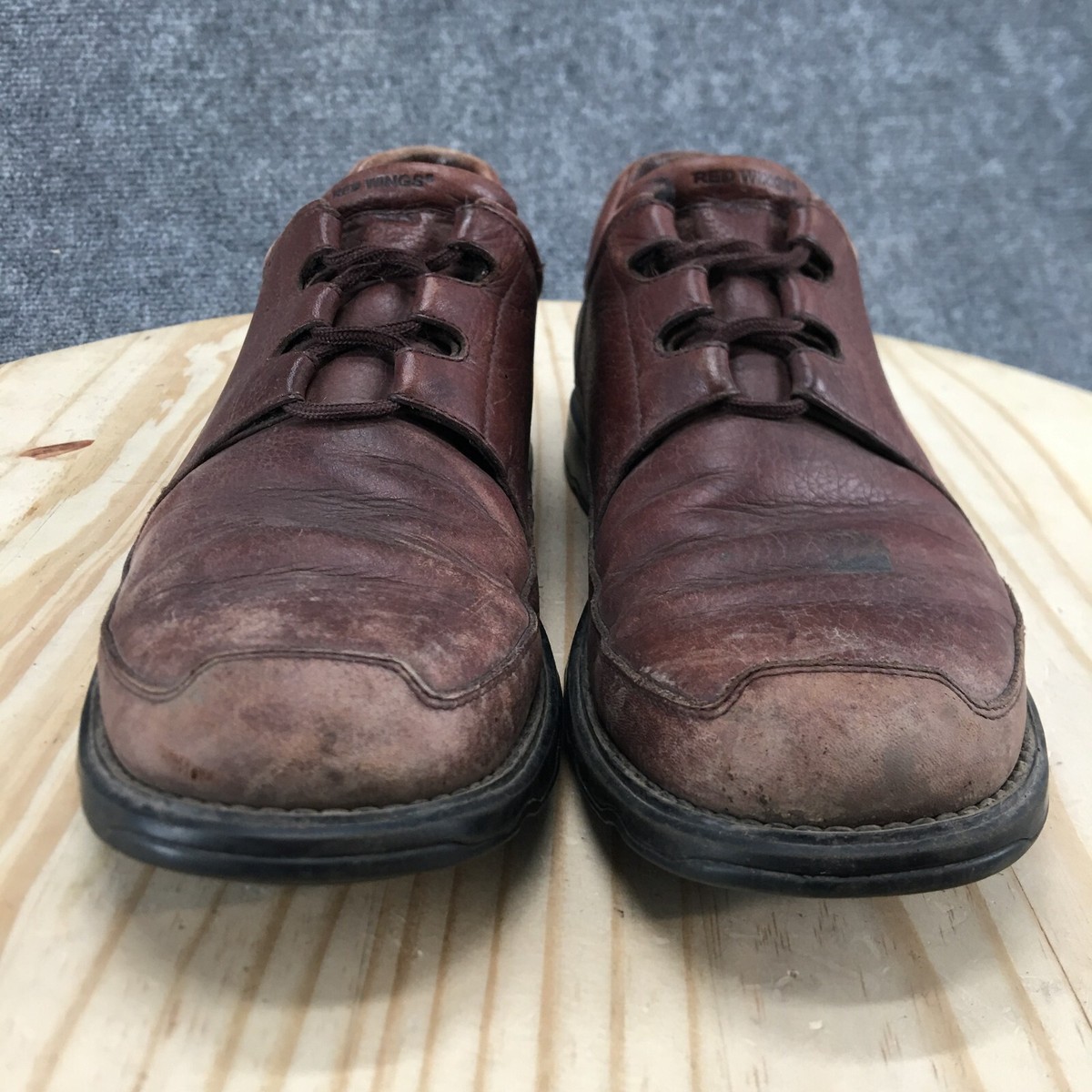 Red Wings Shoes Mens 11 D Casual Oxford Brown Leather Lace 