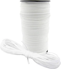 27 Yards Elastic String Cord Bands Rope for Sewing, Bracelet, Crafts, DIY, 1/4"