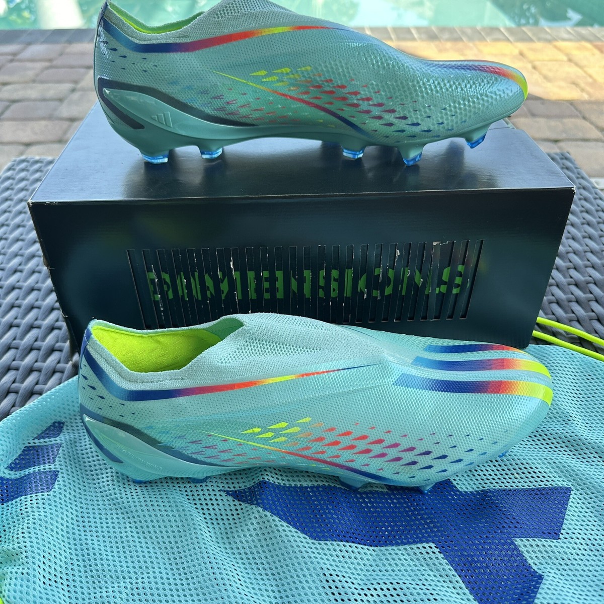 adidas X Speedportal+ FG AI Rihla Pack Men's Soccer Cleats GW8408