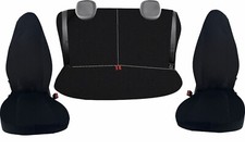 set completo coprisedili auto per citroen c1 in cotone made in italy