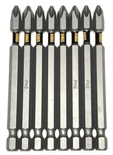 DEWALT TOUGH GRIP 8 Pc Bit Set Phillips PH2 3.5in IMPACT READY NEW