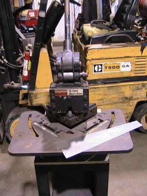 Dayton 4 Ton Corner Shear, 6x6 | eBay