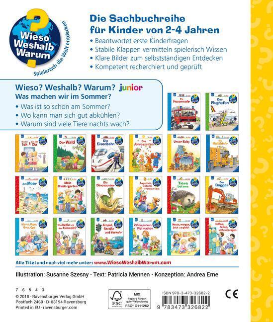 Thumbnail - Wieso? Weshalb? Warum? Junior, Band 60: Was Machen Wir Sommer? |