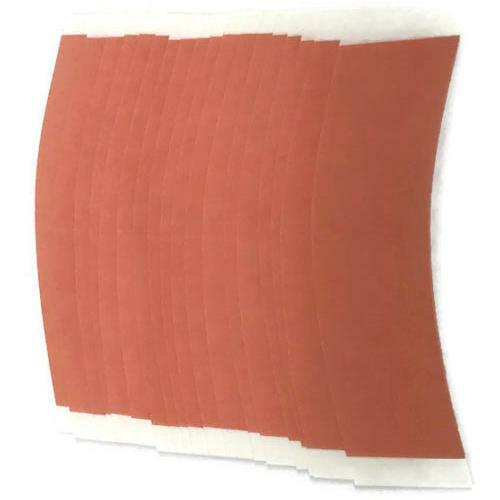 Peluca Sensi-Tack Red Liner transparente cinta de contorno C 108 piezas de Walker Tape Co.