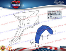 Genuine Rear Fender Liner Left Driver Side Oem 2022-2024 Kia Forte 86821m6500 Genuine Rear Fender Liner Left Driver Side Oem 2022-2024 Kia Forte 86821m6500