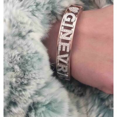 Bracciale Donna YL In Argento 925 Con Cuore Rosa E Zirconi – Pietra Portafortuna Alessandrite – Regalo Per Mamma E Fidanzata - 4