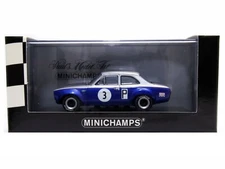 WOW EXTREMELY RARE Ford Escort MkI TC1600 #3 Hahne ADAC 1968 1:43 Minichamps