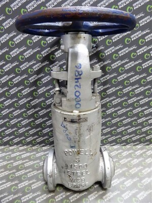 USED 3'' Powell Valves Fig. 1303 Bolted Bonnet Gate Valve Class 1500 11303JN6