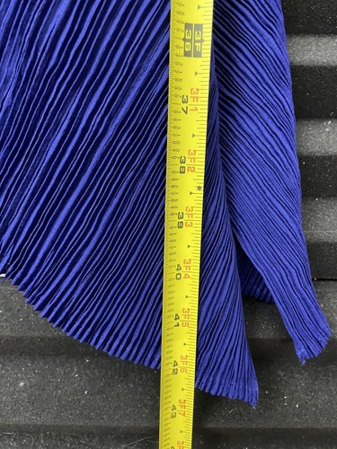 Terramina Collection New York Blue Dress Stretch Size Large 3/4 Sleeve - Picture 9 of 13