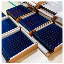 120 STÜCK  10.23 Watt DIY lose SOLARZELLEN/SOLAR WAFER Versand aus Deutschland 