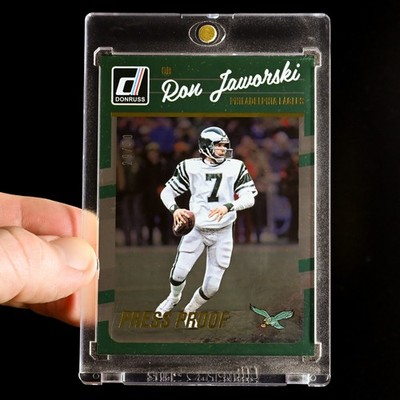 2016 Donruss - Ron Jaworski #234 Press Proof Gold /50 Eagles  