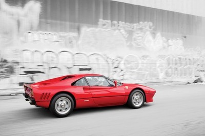 Ferrari 288 GTO Nr.2 A1-A4 Super Car Poster Garage Höhle Auto Hyper Sports High E