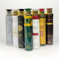 Lattafa Best Selling Air Freshener Spray 7-Pack Multicolor 300ml Bottles